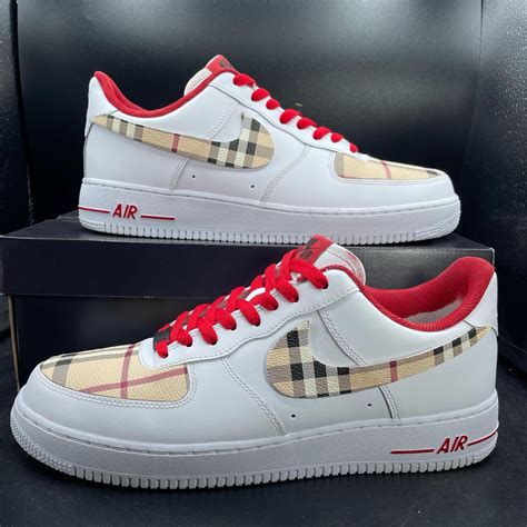 burberry air force 1 price|custom burberry air force 1.